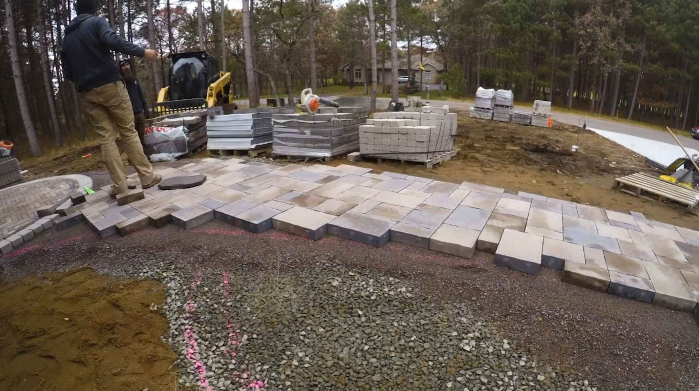 Hardscaping & Paver Patios service by professional landscapers in St. Louis Park, Minnesota